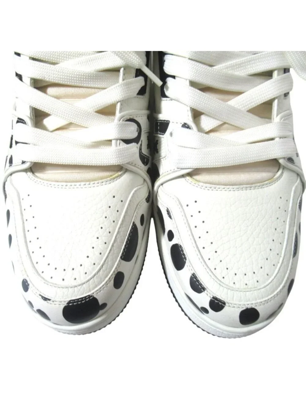 Louis Vuitton Yayoi Kusama Collaboration LV Trainers Leather Sneakers 7.5